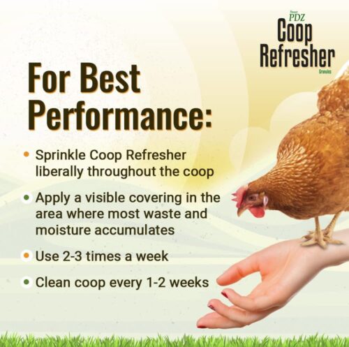 Coop Refresher - Zeolite Odor Eliminator - Essential Chicken Coop Accessory - 10 lbs - Image 5