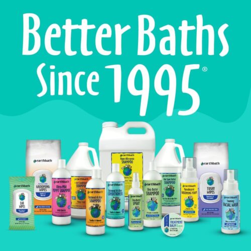 earthbath, Oatmeal & Aloe Conditioner - Dog Conditioner for Allergies & Itching, Dry Skin, Dog Wash That Helps Detangle & Relieve Itching, Made in USA, Cruelty Free Pet Conditioners - 16 Oz (1 Pack) - Image 6