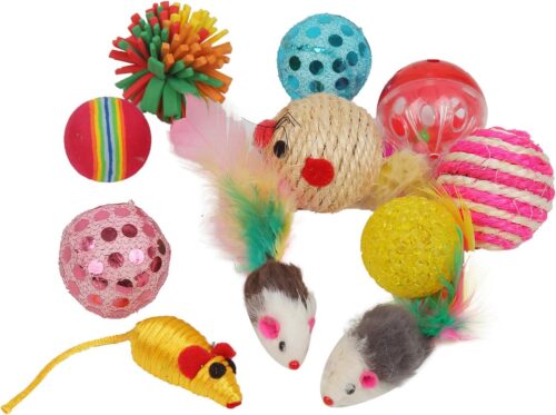 Fashion's Talk Cat Toys Variety Pack for Kitty 20 Pieces - Image 5