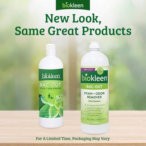 Biokleen Bac-Out Stain+Odor Remover, Destroys Stains & Odors Safely, for Pet Urine, Laundry, Diapers, Wine, Carpets, & More, Eco-Friendly, Non-Toxic, Plant-Based, 32 Ounces - Image 3