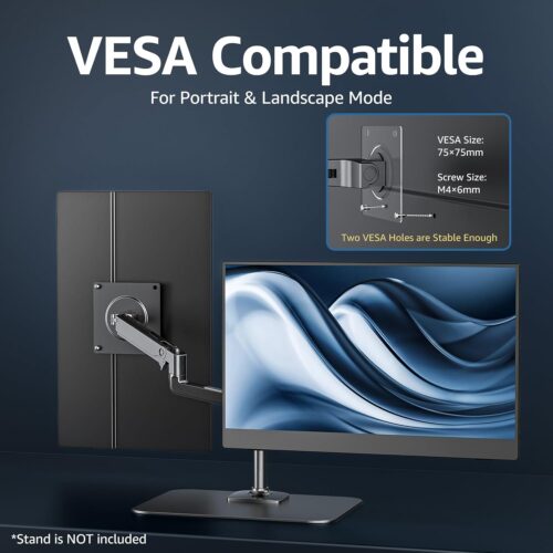 cocopar Portable Monitor 15.6 Inch 1080P Travel Monitor with Speaker HDMI USB-C External Monitor for Laptop MacBook Surface PC Xbox PS4/5, with Cover Stand VESA - Image 6