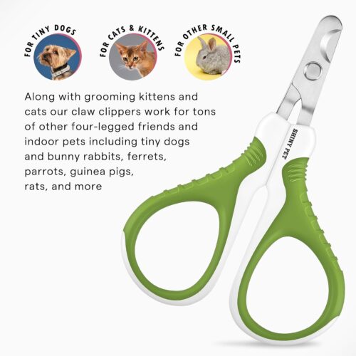 Pet Nail Clippers for Small Animals - Best Cat Nail Clippers & Claw Trimmer for Home Grooming Kit - Professional Grooming Tool for Tiny Dog Cat Bunny Rabbit Bird Puppy Kitten Ferret - Ebook Guide - Image 4