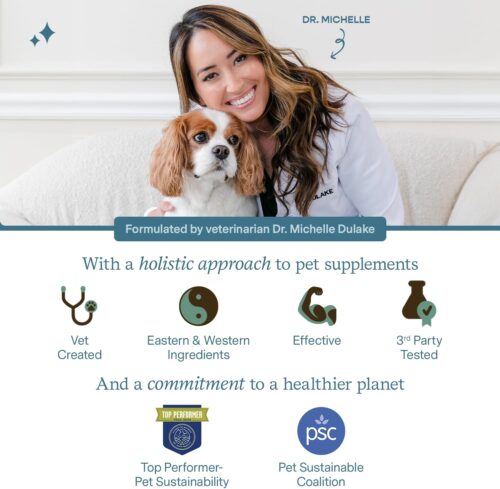 Fera Pet Organics Collagen Plus Cat & Dog Food Topper – Vet Created Support for Pet Joints, Skin, Bone & Immune System with Collagen + Vitamin C – Powder Supplement - 4.23oz - Image 5