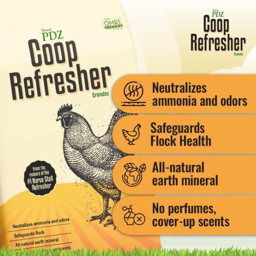 Coop Refresher - Zeolite Odor Eliminator - Essential Chicken Coop Accessory - 10 lbs - Image 6