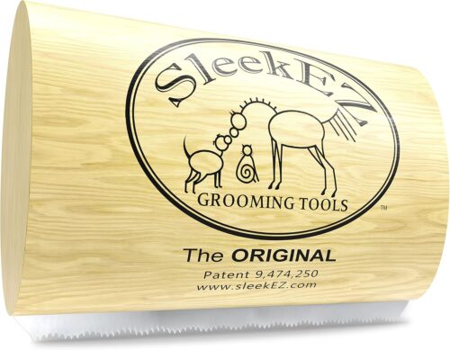 SleekEZ Cat Brush for Shedding & Cat Grooming Supplies, Cat Brushes for Indoor Cats Shedding, Cat Comb, Pet Brush for Cats, Cat Hair Brush, Cat Deshedding Brush, Cat Grooming Brush, Cat Shedding Brush