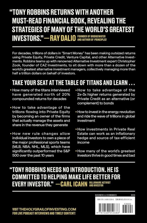 The Holy Grail of Investing: The World's Greatest Investors Reveal Their Ultimate Strategies for Financial Freedom (Tony Robbins Financial Freedom Series) - Image 2