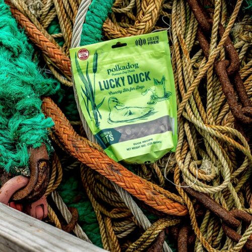 Polkadog Lucky Duck Dog Training Treats – All-Natural Bits, Pet Treats for Kittens, Puppies – Bite-Sized, Crunchy Snack for Dogs, Cats – Grain Free – 7oz - Image 6