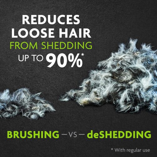 FURminator Cat deShedding Tool, deShedding Brush For Cats, Removes Loose Hair, Large - Image 4